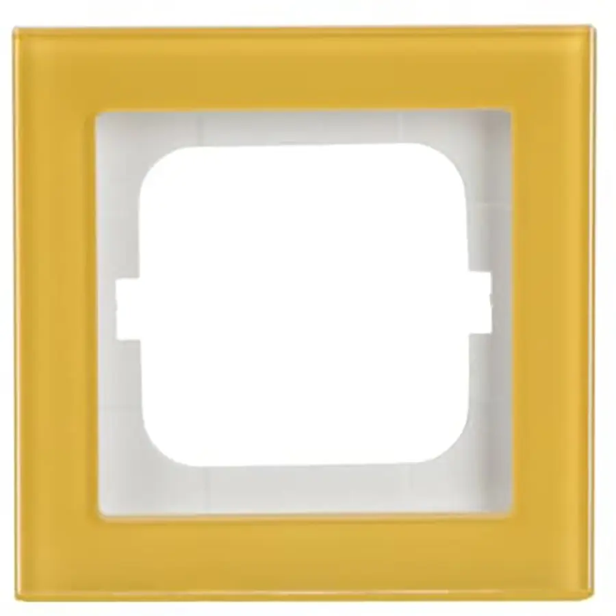 Busch-Jaeger afdekraam 1-voudig Axcent glas zon (1721-225)