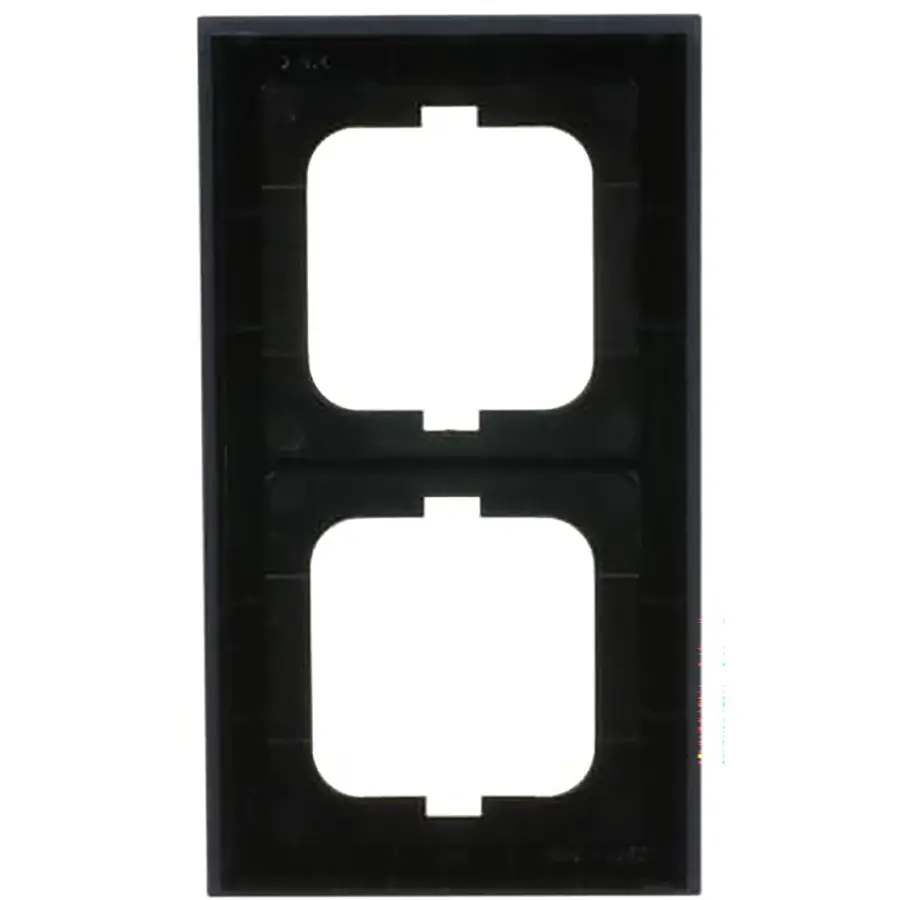 Busch-Jaeger afdekraam 2-voudig Axcent papier blauw (1722-248)