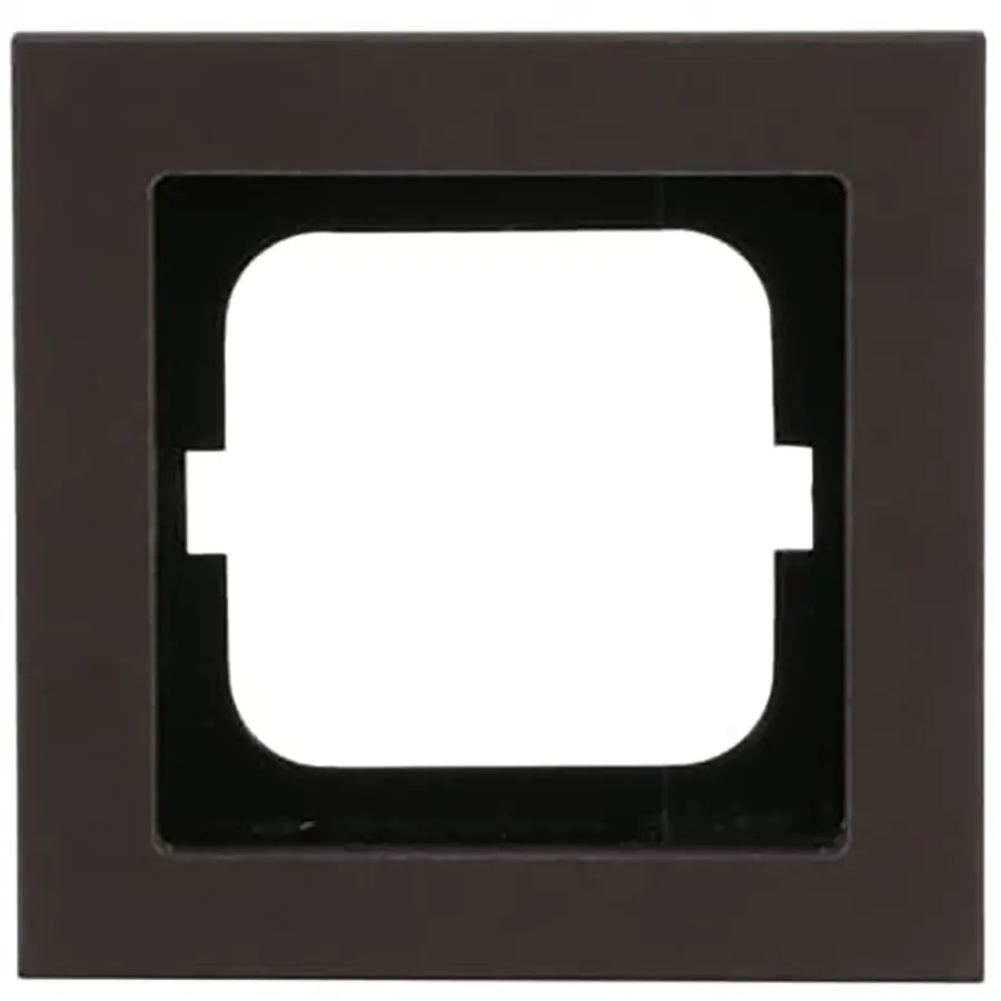 Busch-Jaeger afdekraam 1-voudig Axcent papier bruin (1721-243)