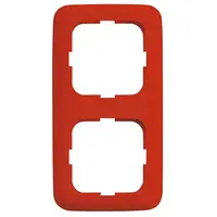 Busch-Jaeger afdekr 2v r-rood (2512-217-101)