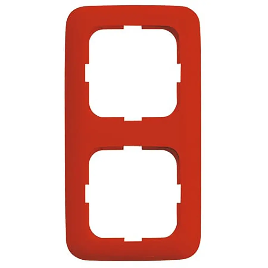 Busch-Jaeger afdekr 2v r-rood (2512-217-101)