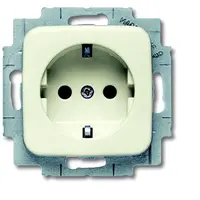 Busch-Jaeger wandcontactdoos randaarde kindveilig Standaard SI (20 EUCKS-212-503)