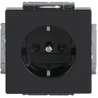 Busch-Jaeger wandcontactdoos randaarde antraciet glans (20 EUC-81)