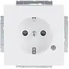 Busch-Jaeger wandcontactdoos randaarde Safety+ met LED-controleverlichting Future Linear studiowit glans (20 EUCBL-84) Busch-Jaeger wandcontactdoos randaarde Safety+ met LED-controleverlichting Future Linear studiowit glans (20 EUCBL-84)