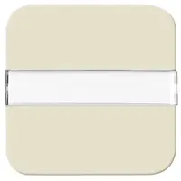 Busch-Jaeger schakelwip met tekstveld Standaard SI (2510 NLI-212)