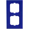 Busch-Jaeger Busch-Jaeger afdekraam 2-voudig Axcent blauw (1722-288) Busch-Jaeger Busch-Jaeger afdekraam 2-voudig Axcent blauw (1722-288)