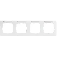 Busch-Jaeger tkstknlraam 4v hor alpin (1734 NSKA-214)