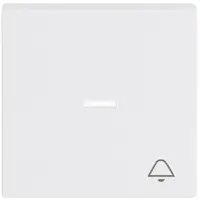 Busch-Jaeger schakelwip controlevenster symbool bel Future Linear studiowit glans (1789 KI-84)