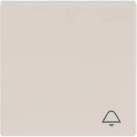 Busch-Jaeger schakelwip met bel symbool Future Linear creme (2520 KI-82)