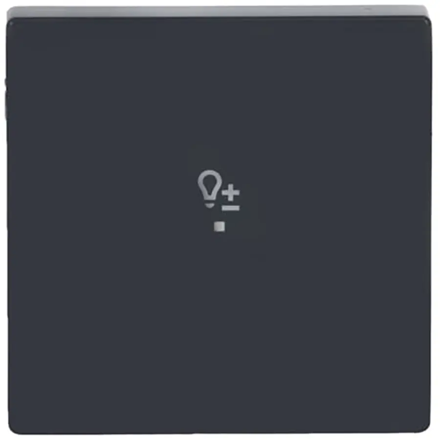 Busch-Jaeger bedieningswip 1-voudig met symbool dimmer Future Linear antraciet glans (6234-10-81)