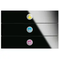 Busch-Jaeger KNX priOn sensor 3v c-glas zwart (6342-825-101)