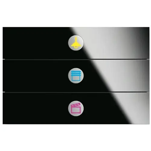 Busch-Jaeger KNX priOn sensor 3v c-glas zwart (6342-825-101) Busch-Jaeger KNX priOn sensor 3v c-glas zwart (6342-825-101)
