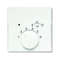 Busch-Jaeger centraalplaat voor inbouw thermostaat Future Linear studiowit mat (1795-884)