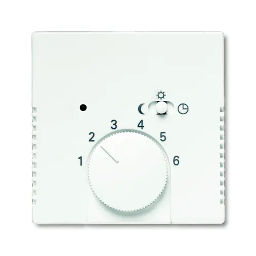 Busch-Jaeger centraalplaat voor inbouw thermostaat Future Linear studiowit mat (1795-884) Busch-Jaeger centraalplaat voor inbouw thermostaat Future Linear studiowit mat (1795-884)