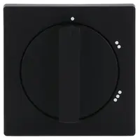 Busch-Jaeger draaiknop driestandenschakelaar Future Linear zwart mat (2542 DR/02-885)