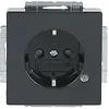 Busch-Jaeger wandcontactdoos randaarde Safety+ met LED-controleverlichting Future Linear antraciet glans (20 EUCBL-81) Busch-Jaeger wandcontactdoos randaarde Safety+ met LED-controleverlichting Future Linear antraciet glans (20 EUCBL-81)
