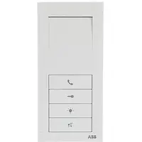 Busch-Jaeger aud hf binpost 4drukknp wit (83210 AP-624-500-02)