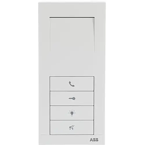 Busch-Jaeger aud hf binpost 4drukknp wit (83210 AP-624-500-02) Busch-Jaeger aud hf binpost 4drukknp wit (83210 AP-624-500-02)