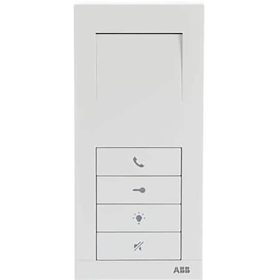 Busch-Jaeger aud hf binpost 4drukknp wit (83210 AP-624-500-02)