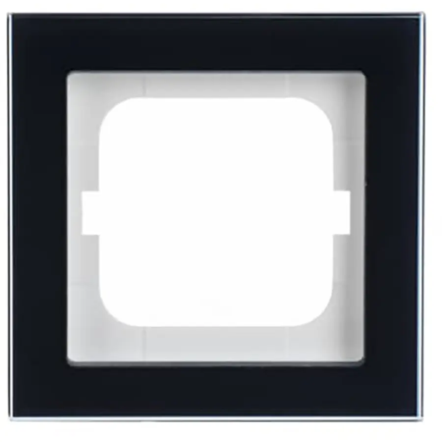 Busch-Jaeger afdekraam 1-voudig Axcent glas paars (1721-223)