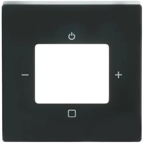 Busch-Jaeger centraalplaat tbv digitale radio antraciet glans (8252-81-101)
