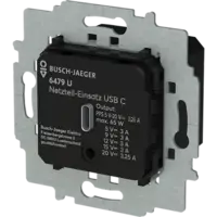 Busch-Jaeger USB-C voeding 65W (6479 U)