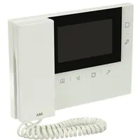 Busch-Jaeger ABB Welcome video indoorstation basic 4,3 inch inclusief handset met T (M22473-W)