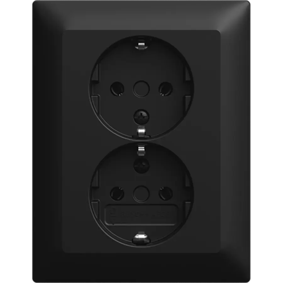 Busch-Jaeger wcd ra dubbel inb SI-B-matzwart (202 EUJR-915)