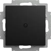 Busch-Jaeger cpl blind met draagraam SI-B-matzwart (2538-915)