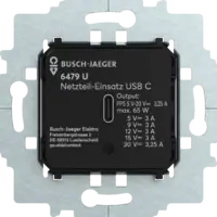 Busch-Jaeger USB-C voeding PD 65W (6479 U)