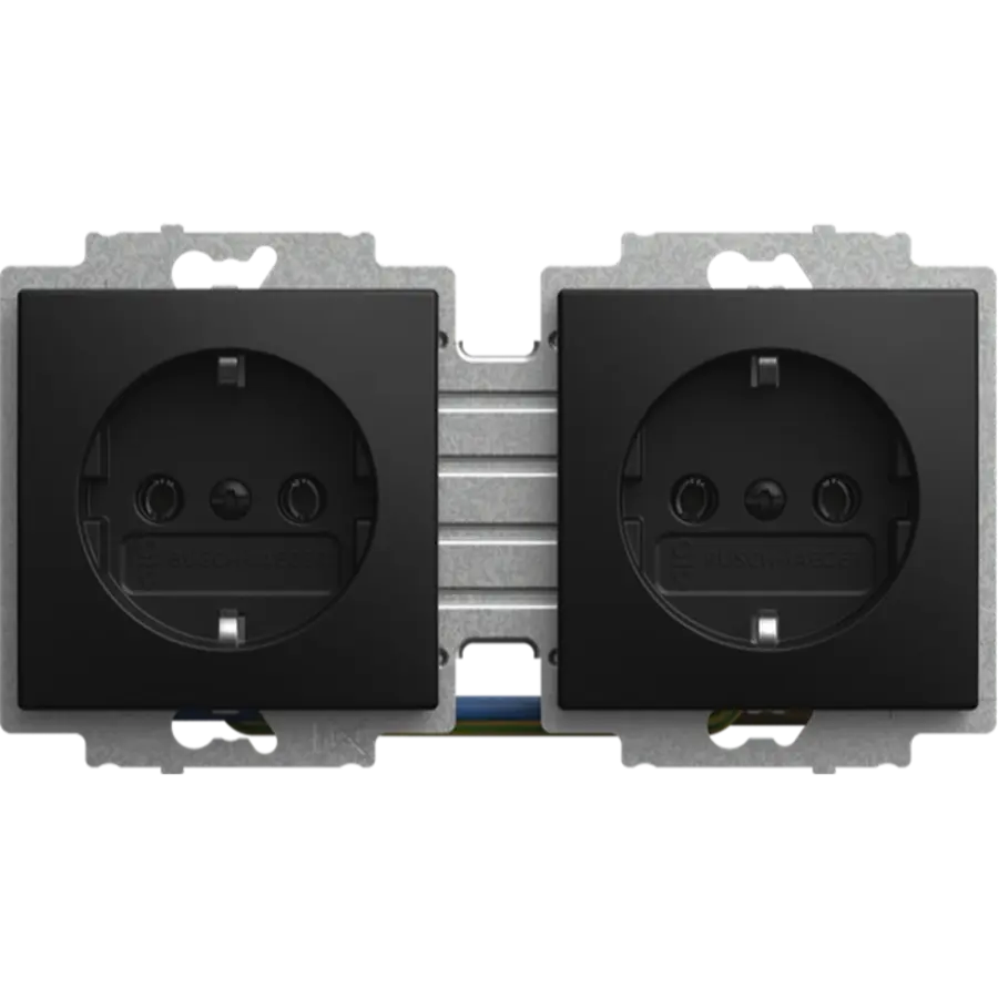 Busch-Jaeger wcd ra dubbel hor cpl inb si-b (20-2 EUC-915-503)