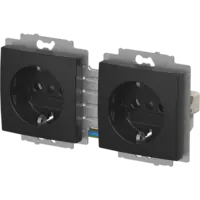 Busch-Jaeger wcd ra dubbel hor cpl inb si-b (20-2 EUC-915-503)