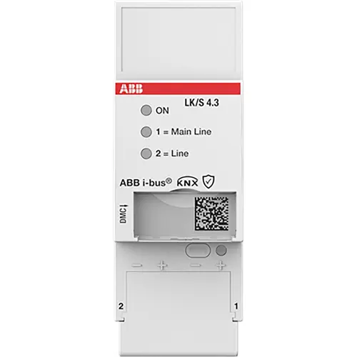 Busch-Jaeger KNX lijnkoppelaar DIN-rail Data Secure 2 modulen (LK/S 4.3)