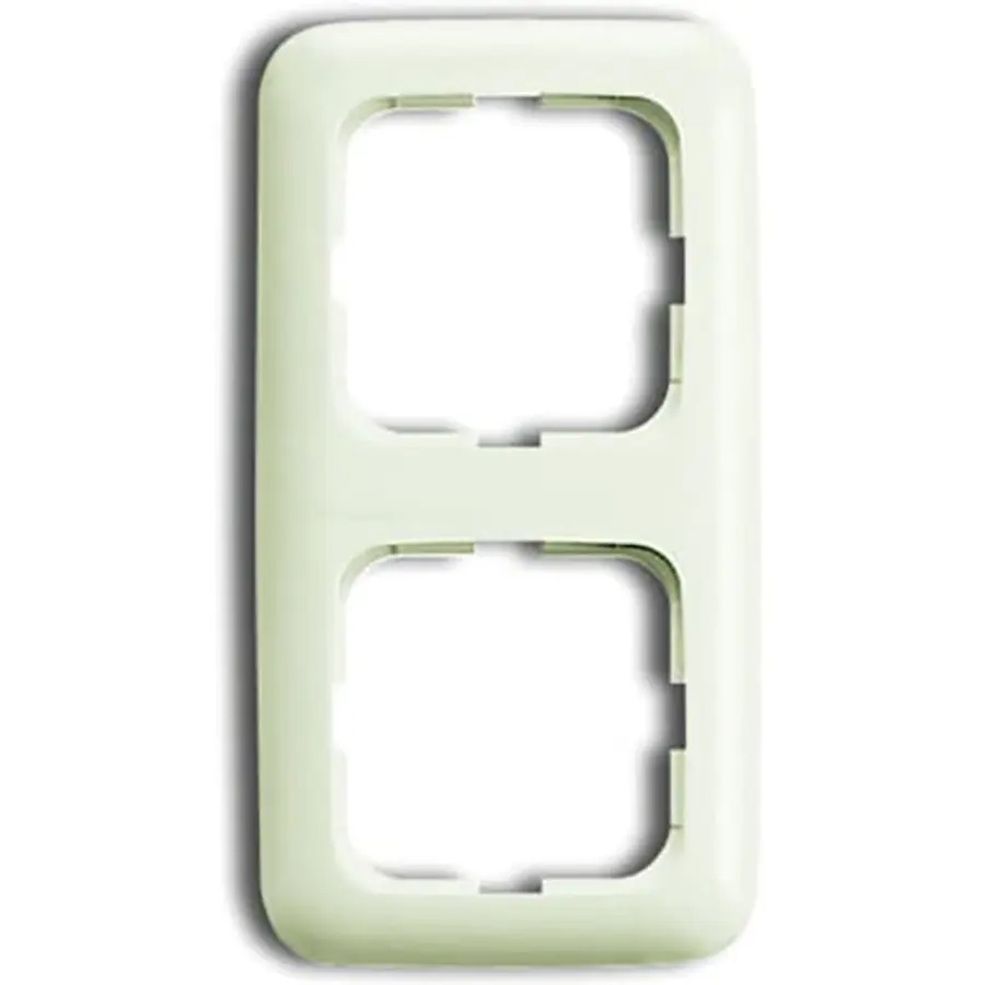 Busch-Jaeger afdekraam 2-voudig Standaard SI (2512-212-506)