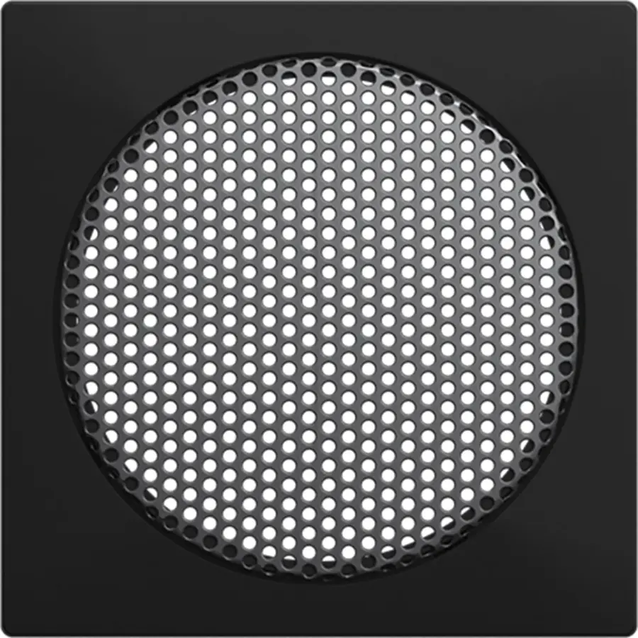 Busch-Jaeger centraalplaat radioluidspreker Balance SI zwart mat (8253-915)