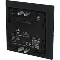 Busch-Jaeger opzetstuk wachter 180 flex comfort-sensor met multilens draadloos Art Linear zwart mat (62764-45M-WL)