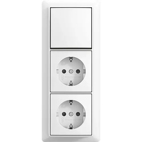 Busch-Jaeger combinatie ra kv 3v serie + pl (2601/5/20/2 EAPBJ-52)