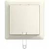Busch-Jaeger trekschakelaar opbouw met montageplaat Balance AP creme (2610/6 J-522-503)