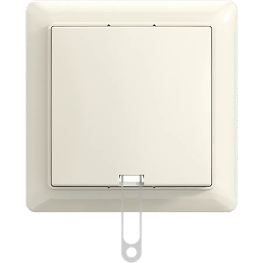 Busch-Jaeger trekschakelaar opbouw met montageplaat Balance AP creme (2610/6 J-522-503)