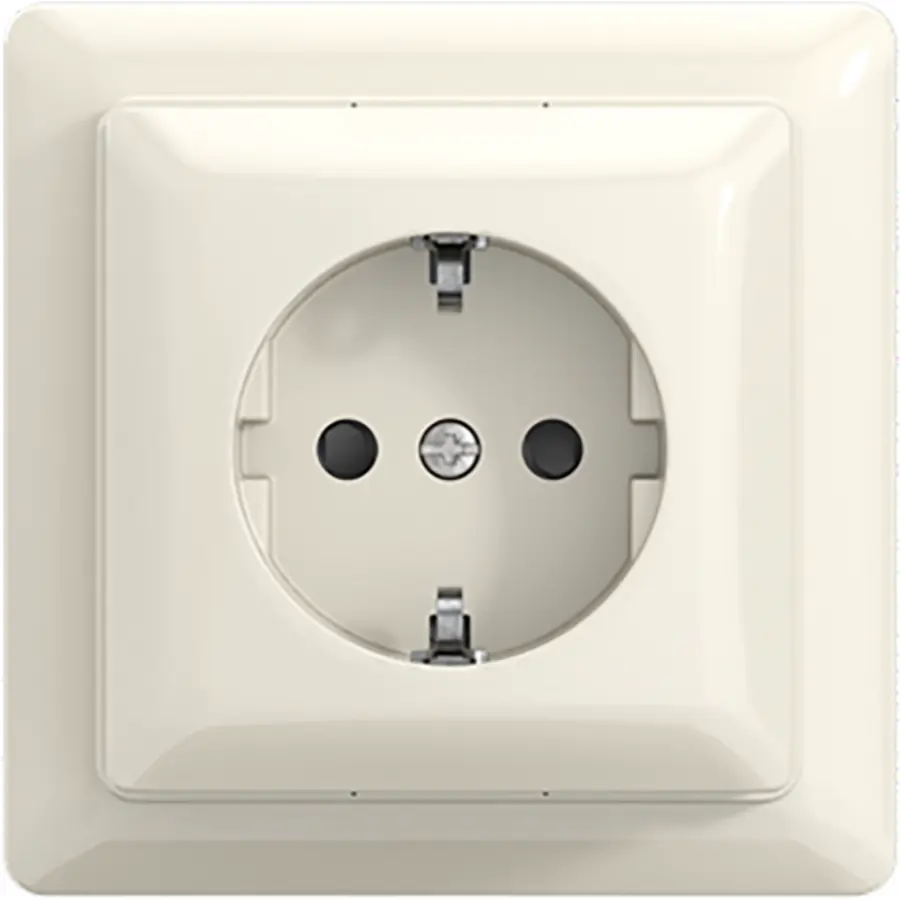 Busch-Jaeger wcd ra kv + plaat opb b-ap+ wi (20 EAPBJ-522-503)