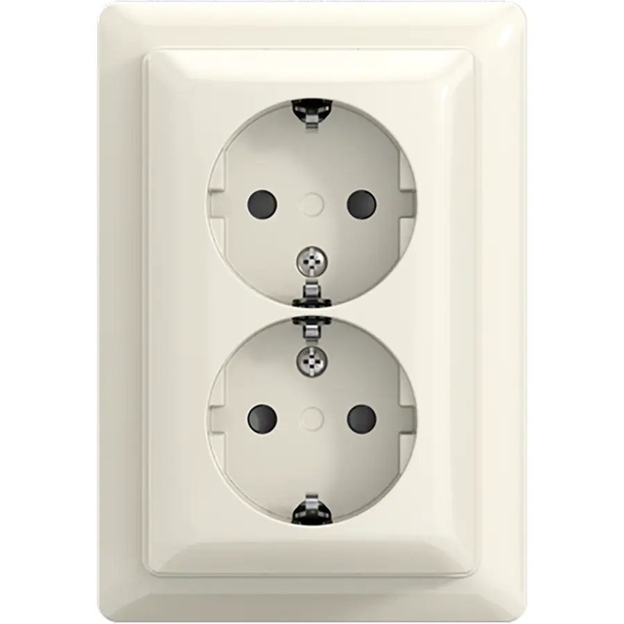 Busch-Jaeger wcd ra kv dubbel + plaat opb b (202 EAPBJ-522-503)