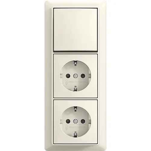 Busch-Jaeger combinatie ra kv 3v serie + pl (2601/5/20/2 EAPBJ-522-503)