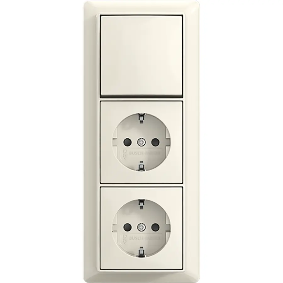 Busch-Jaeger combinatie ra kv 3v serie + pl (2601/5/20/2 EAPBJ-522-503)