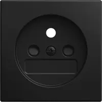 Busch-Jaeger centraalplaat voor wandcontactdoos met penaarde Balance SI zwart mat (2399 UCB-915-500)