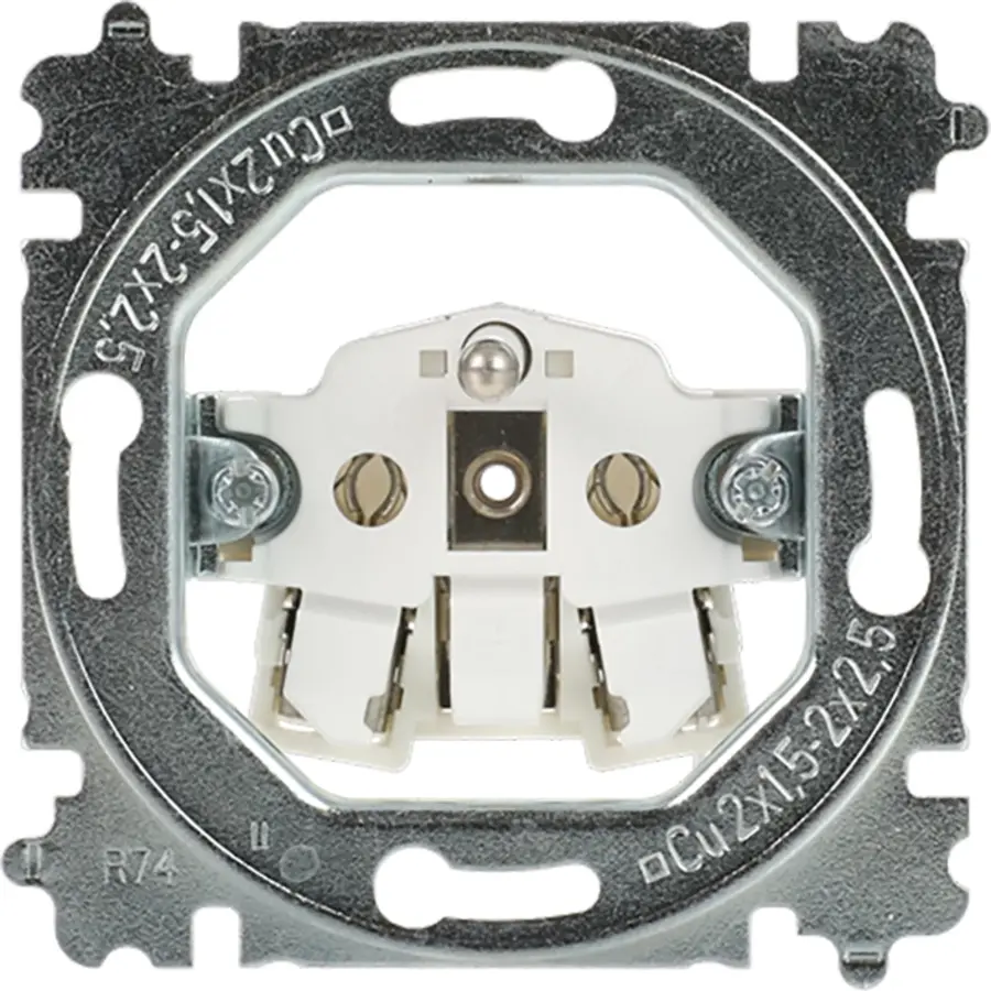 Busch-Jaeger wandcontactdoos penaarde met steekklemmen 16A 250V (20 M-500-101)