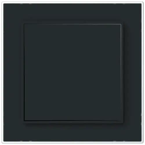Busch-Jaeger Art Linear zwart mat/chroom