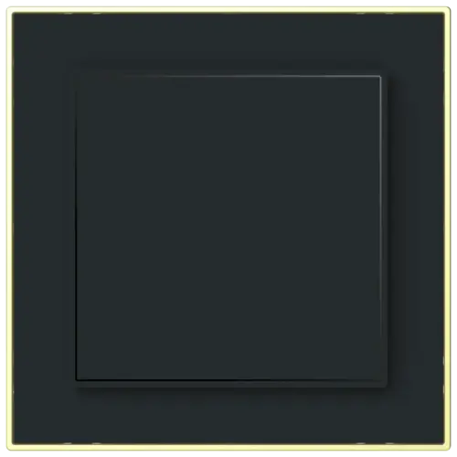Busch-Jaeger Art Linear zwart mat/goud