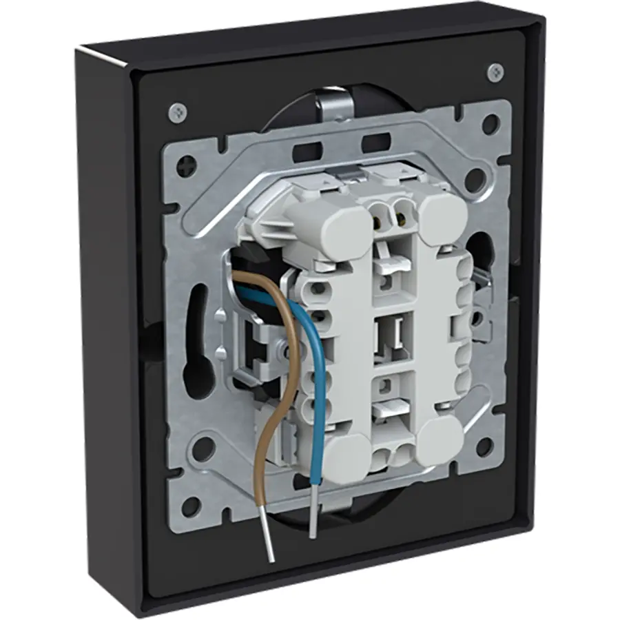 Busch-Jaeger wcd ra dubbel kv + usb-c/c inb (202EUJRB2USBC-81)