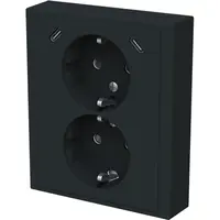 Busch-Jaeger wcd ra dubbel kv + usb-c/c inb (202EUJRB2USBC-885)