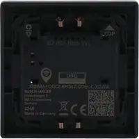 Busch-Jaeger opzetstuk wachter 180 flex standaard-sensor met selectlens draadloos Future Linear zwart mat (62762-885-WL)